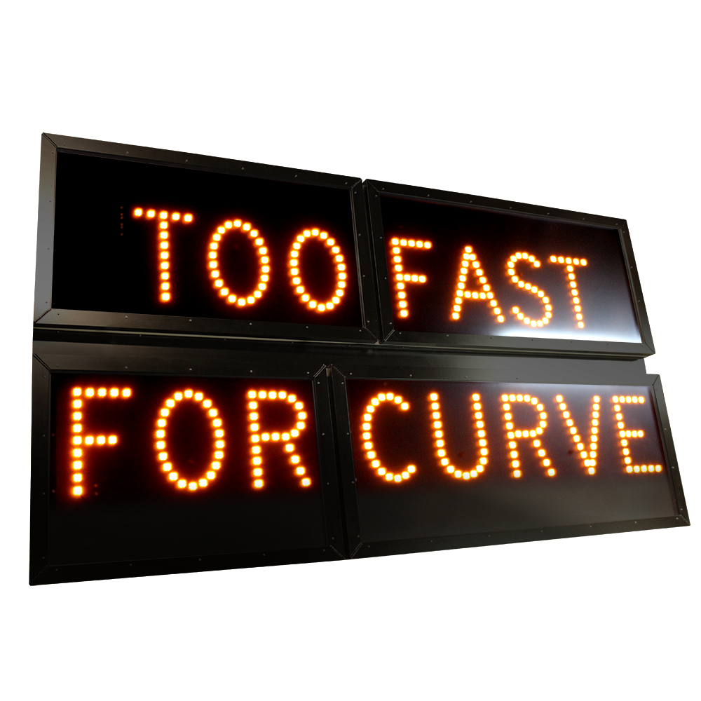 LED Customizable Road Sign